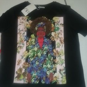 ZARA Collection 19 Stamped T-shirt